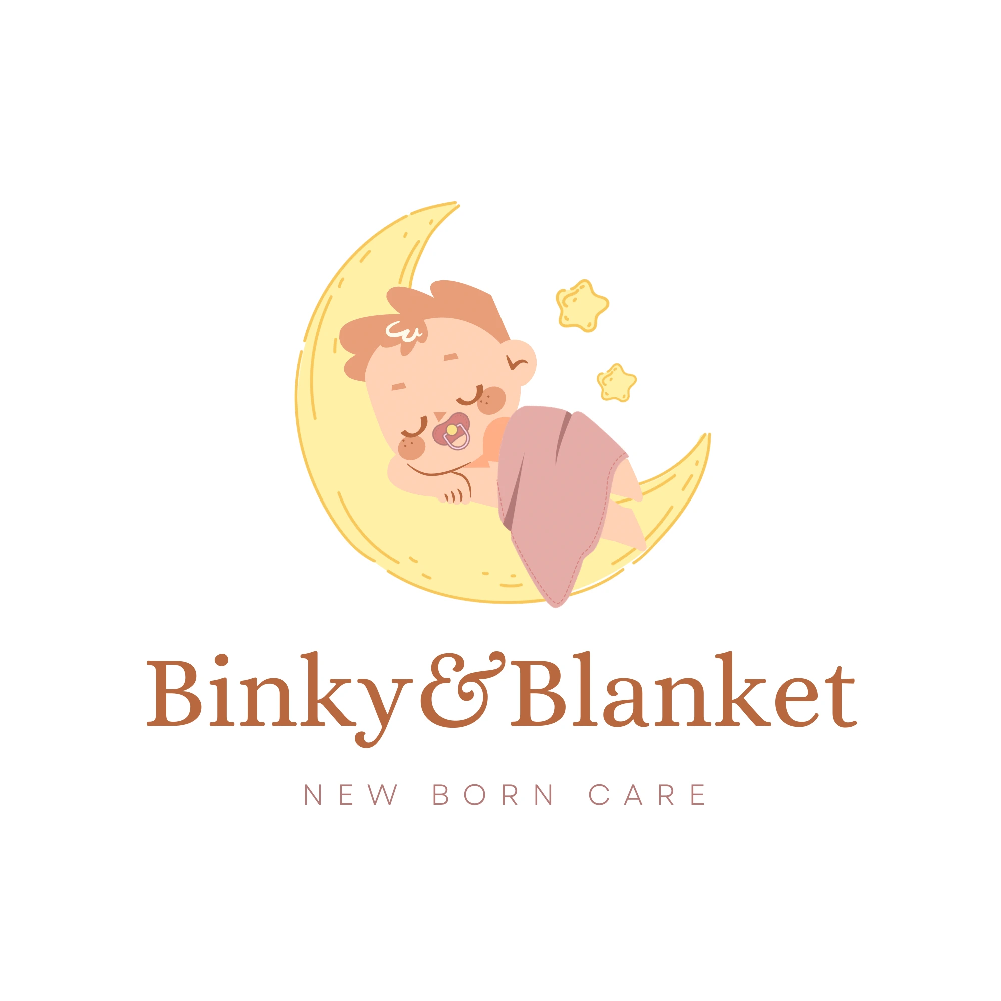 Binky and Blanket New Born Care